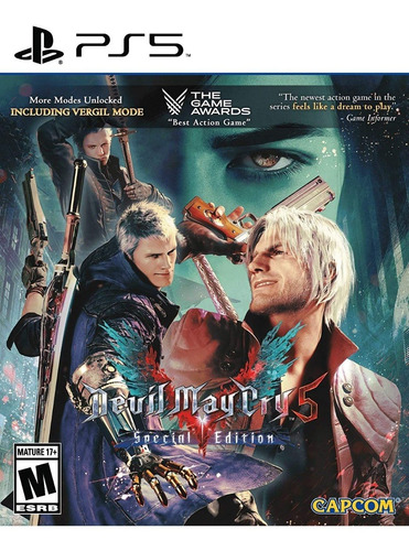 Devil May Cry 5 Special Edition Ps5 / Juego Físico