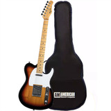 Guitarra Eletrica Telecaster Tagima Tw-55 Sb Prof. Com Capa
