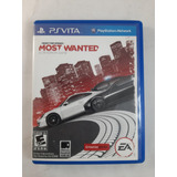 Juego Need For Speed Most Wanted Ps Vita Fisico Usado