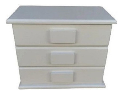 Gaveteiro Mini De Mesa Porta Jóias Organizador 3 Gavetas Mdf