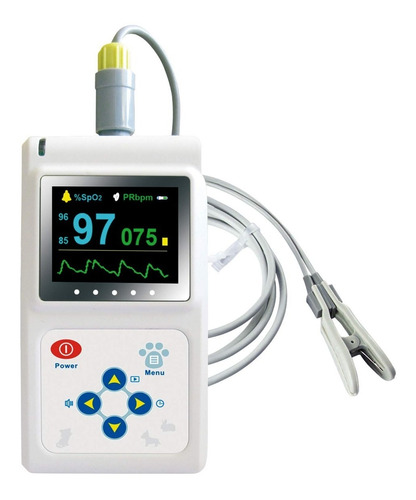 Monitor Oximetro Contec Cms-60d Sensor Veterinario