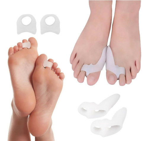 Corrector Juanetes, Separador Dedos Hallux Valgus 2 Pares