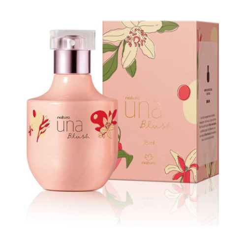Perfume Una Blush Feminino Natura 75ml Original Promoção