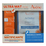 Avene Protector Solar Toque Seco Fluido Sin Color Fps 50+