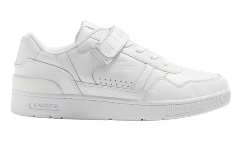 Tenis Lacoste T Clip Winter Velcro Blanco Caballero B