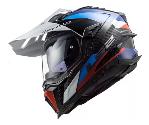 Casco Moto Ls2 Explorer Frontier Carbon Mx701  Moteros 