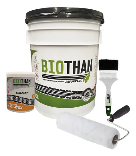 Kit Biothan Impermeabilizante, Rodillo Y Brocha De Regalo!!