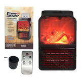 Calentador De Aire Flame Heater Edicion Chimenea + Control