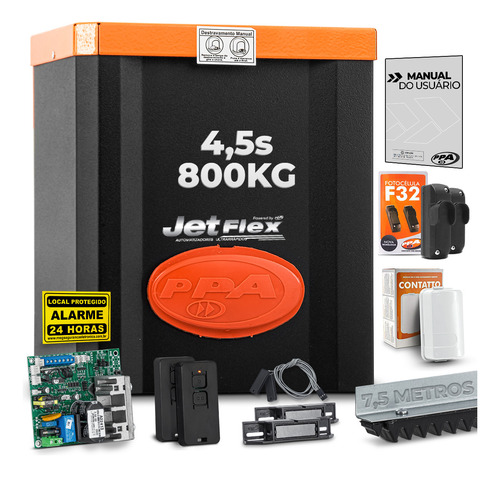 Kit Motor Ppa Dz Wifi 1/2 Hp Jet Flex 7,5m Anti-esmagamento