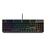 Teclado Gaming Asus Xa05 Rog Strix Scope Rx/rd/us Color Del Teclado Negro Idioma Inglés Us