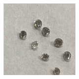  Lote 8 Diamantes Naturales 1.6 Y 1.8 Mm De Diametro.
