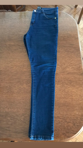 Cher Pantalon Jean Talle 30 Azul Elastizado Chupin