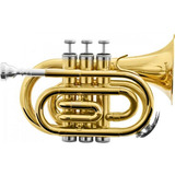 Trompete Harmonics Bb Hmt-500l Pocket Laqueado [f002]