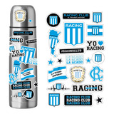 Stickers Calcos Racing Club Futbol Para Termo Compu X22