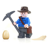 Minifigura Del Dr. Alan Grant De Lego Jurassic World Dominio