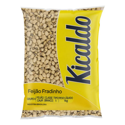 Feijão Fradinho Tipo 1 Kicaldo Pacote 1Kg | MercadoLivre