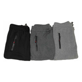 Pack 3 !!! Pantalon Buzo Hombre. Jogger Cargo.  Con Polar 20