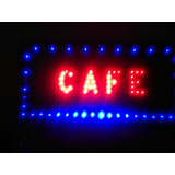 Cartel Cafe/ Led Alta Luminosidad/nacional