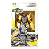 Boneco Anime Heroes Digimon Wargreymon Bandai Fun F00959