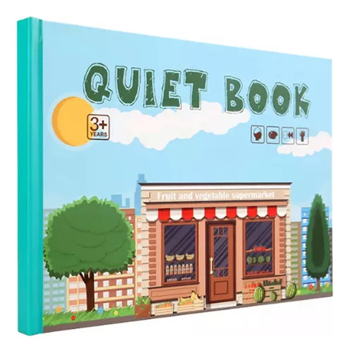 Libro De Juguetes Educativo Interactivo Para Niños De 3 Años