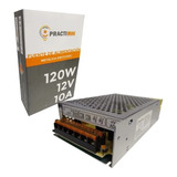 Fuente Metalica Switching 12v 10a 120w Ip20 Practiled