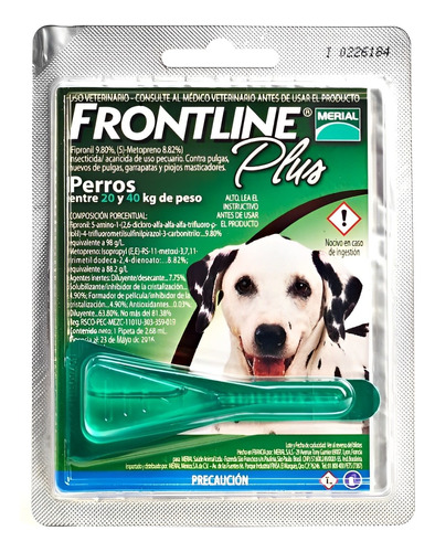 Frontline Plus Pipeta 