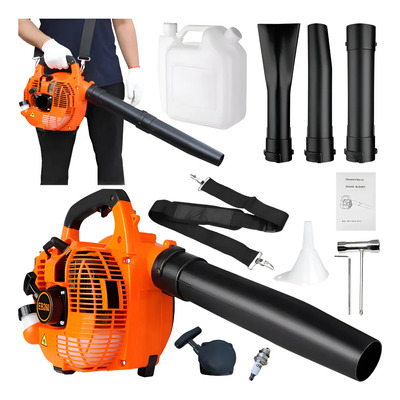 Sopladora Motor A Gasolina 2t Tipo A Mano Y Hombro 25.4cc Naranja