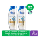 Head & Shoulders Shampoo Anticaspa  375ml Pack X2 (750ml)