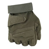 Guantes Tacticos Militar Medio Dedo Motocicleta Bicicleta 