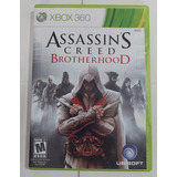 Assassins Creed Brotherhood X-box 360 Original Y De Uso 