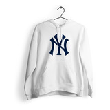 Sudadera Con Gorro New York Yankees Beisbol Bronx