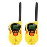 2pcs Niños Walkie Talkies Mini Juguete Educativo De Radi O