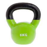 Mancuerna Pesa Rusa 6 Kg Sportiva Kettlebell Encauchetada 