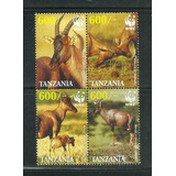 2006 Wwf Fauna- Antilope- Tanzania (sellos) Mint