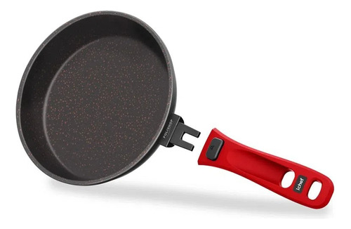 Panela Polishop Ichef Ultra Sauté Grand Shark Vermelha 24cm