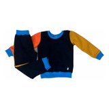 Conjunto 2 Peçade Moletom Roupa Infantil Masculina Agasalho