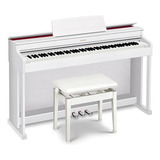 Piano Digital Casio Celviano Ap 470 We Branco Ap-470we