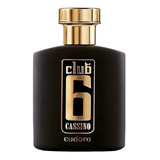 Club 6 Cassino Masculino 95 Ml - Desodorante Colônia Eudora