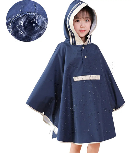 Chubasqueros Infantiles Poncho Rain Para Niños Y Niñas