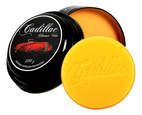 Cera De Carnaúba Automotiva Cadillac Cleaner Wax 300g 