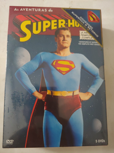 Box Dvd As Aventuras Do Super-homem - 1° Temporada Completa