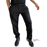 Pantalon Jogging Hombre Clasico Recto Algodon Liviano Abyss