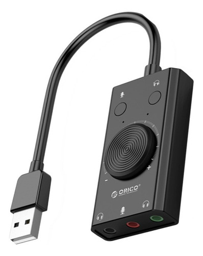 Tarjeta De Sonido Externa Usb Adaptador De Audio