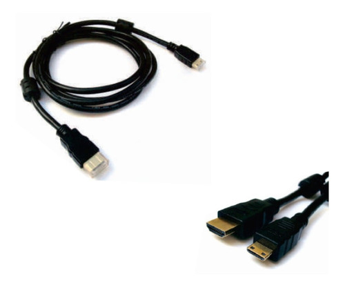 Cable Hdmi A Mini Hdmi 1,8 Mts 1080p Filtros Lta027 Premium