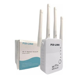 Repetidor Amplificador Wifi 4 Antenas Rompe Muros