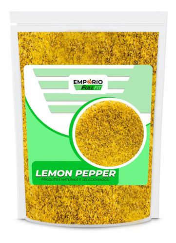 2kg Lemon Pepper Tempero Premium 100% Natural Alta Qualidade