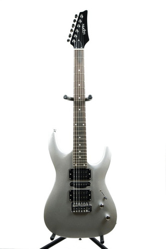 Guitarra Eléctrica Tipo Ibanez Series S Plata Logan Legtissl