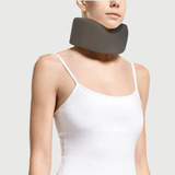 Collar Cervical Blando Inmovilizador Cuello Ptm Gris 