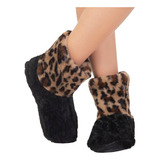 Pantufla Bota Invierno Suela Reforzada Lady Genny Dama Mujer