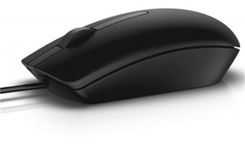 Mouse Óptico Dell Ms116 275-bbcc Usb Alámbrico Negro